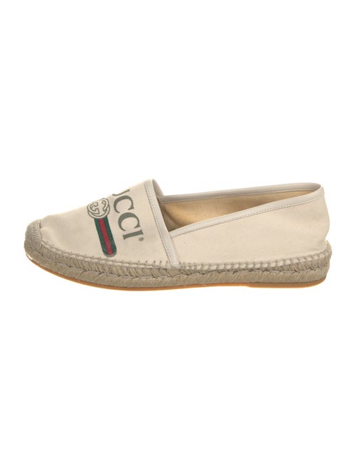 Gucci Interlocking G Logo Canvas Espadrilles