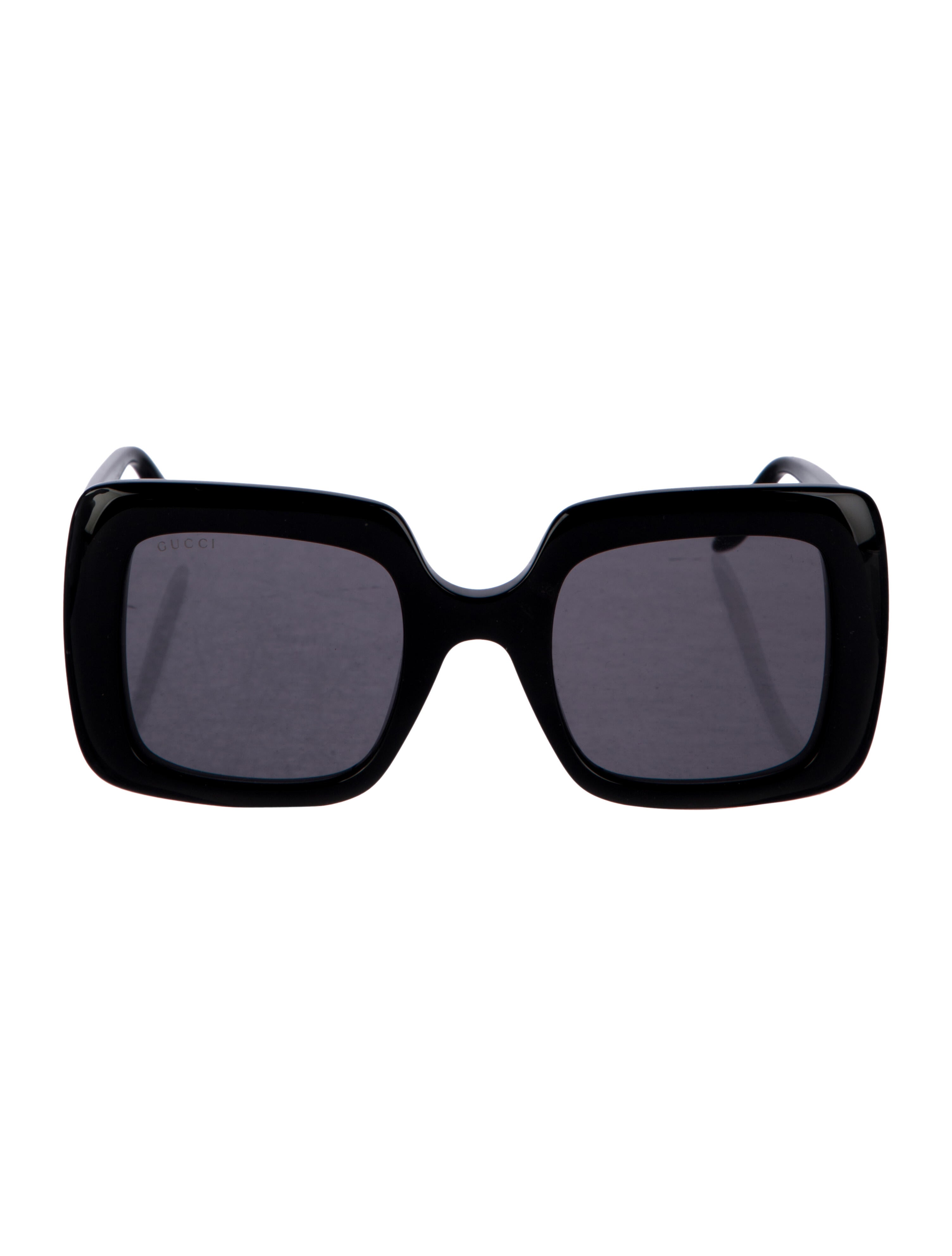 Gucci Interlocking G Logo Square Sunglasses