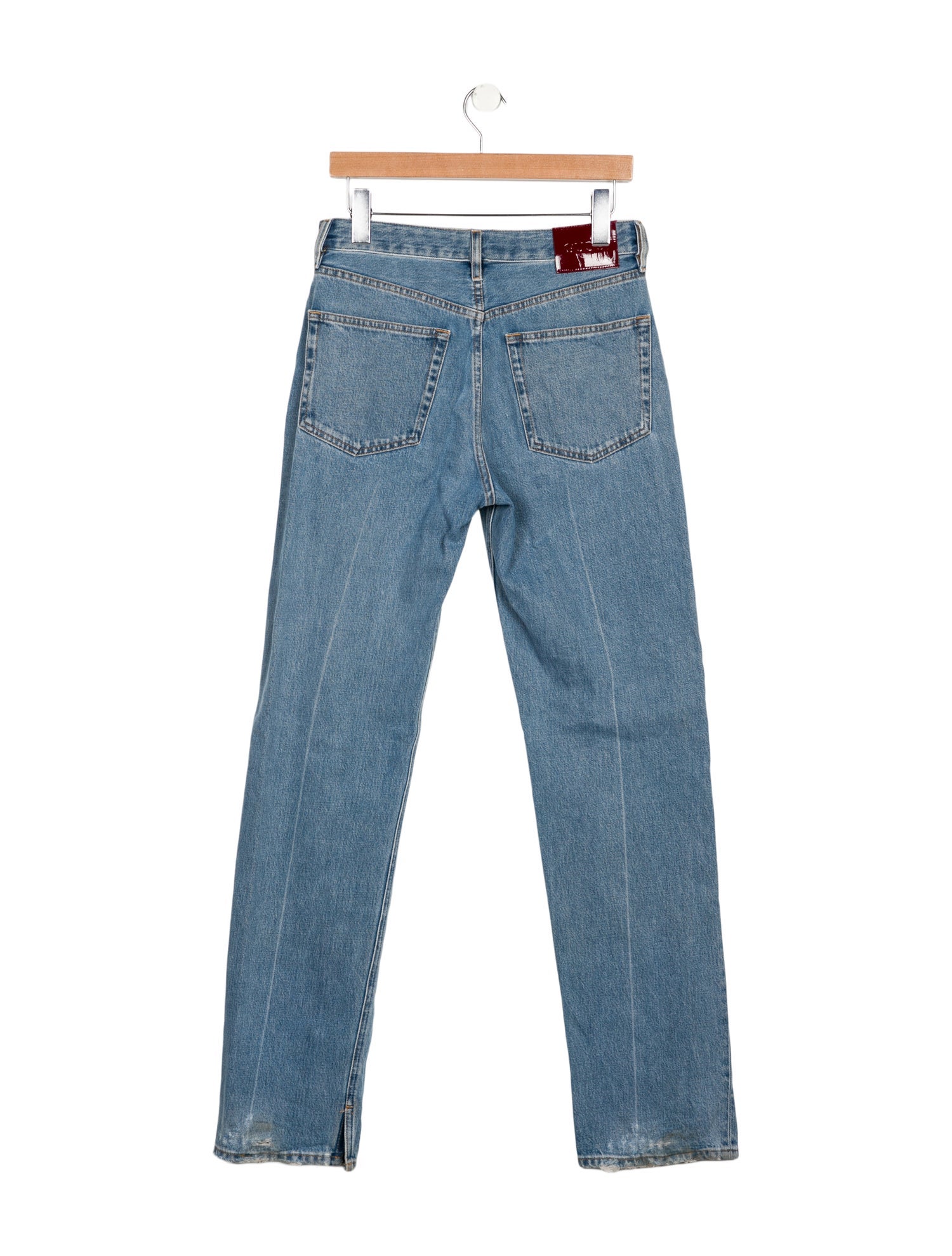 Gucci High-Rise Straight Leg Jeans