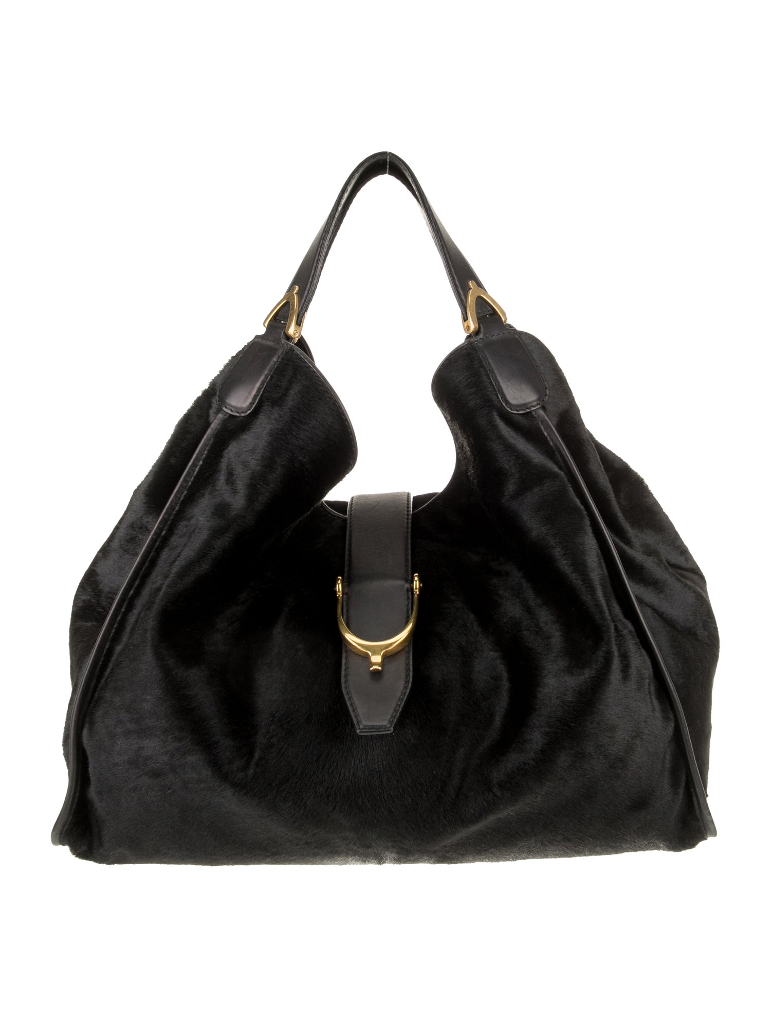 Gucci Ponyhair Lady Stirrup Large Vintage