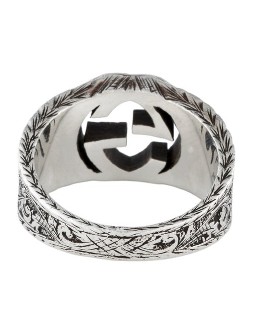 Gucci Interlocking G Paisley Ring