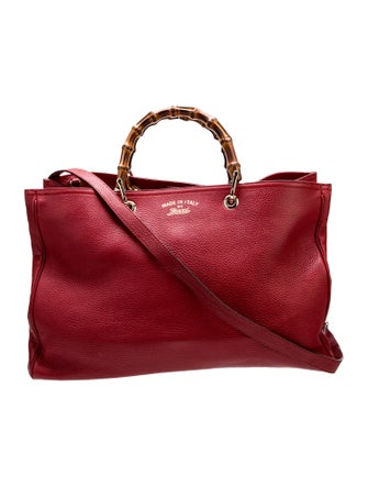 Gucci Bamboo Bamboo Shopper Large