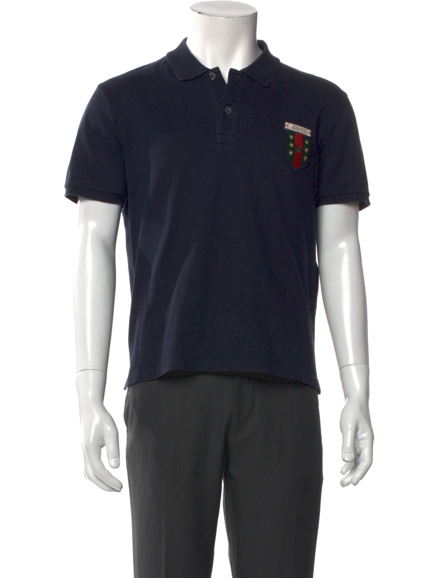 Gucci 2018 Web Accent Polo Shirt