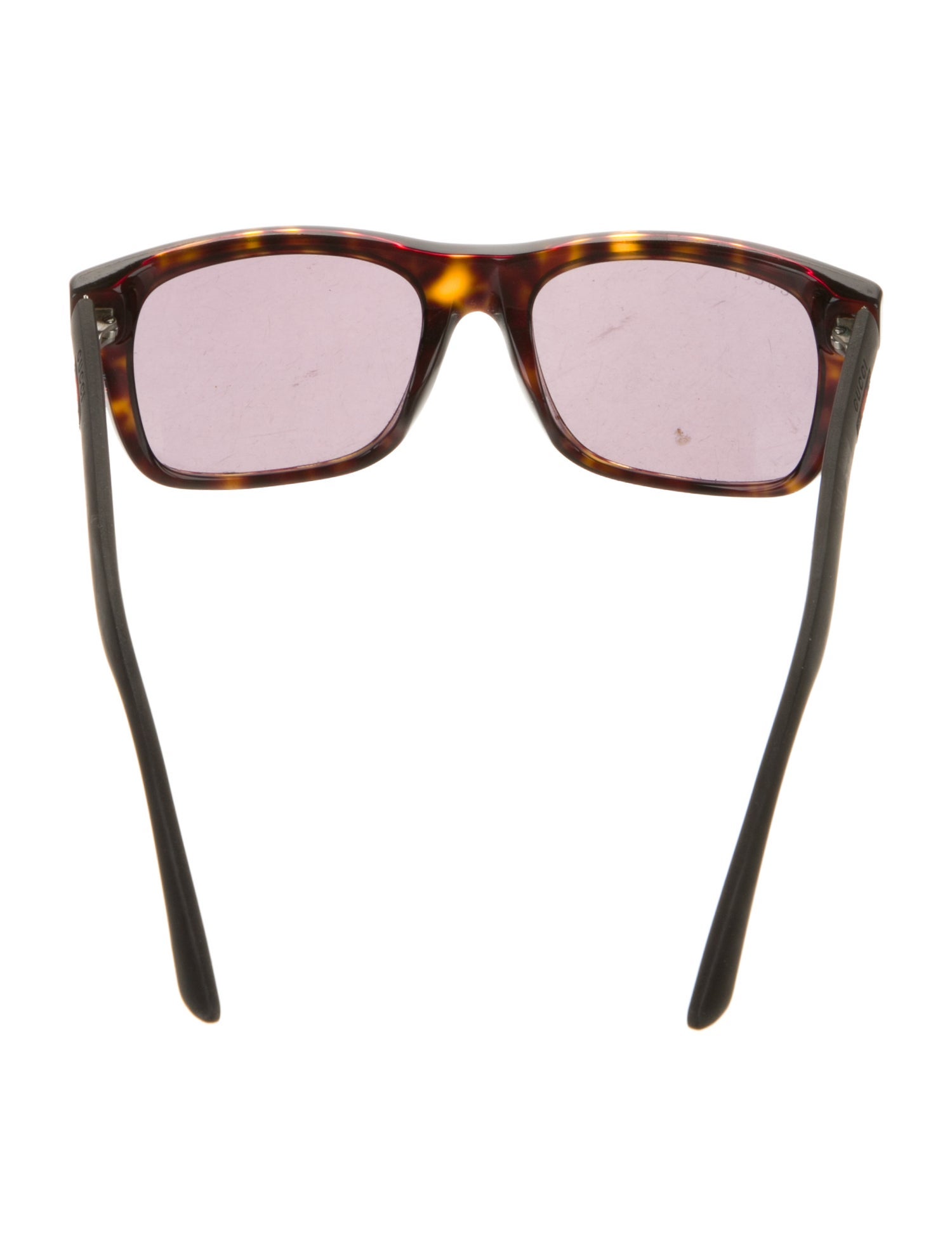 Gucci Sylvie Web Accent Square Sunglasses