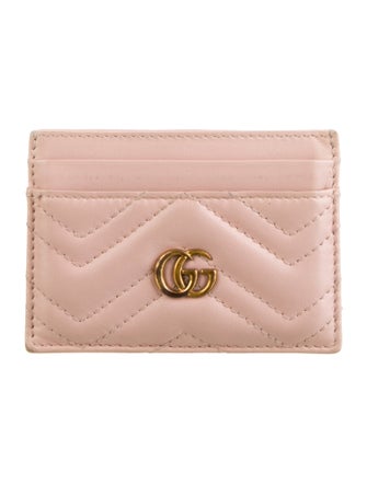 Gucci Marmont Double G Logo Card Holder