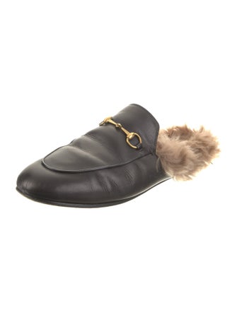Gucci Leather Mules