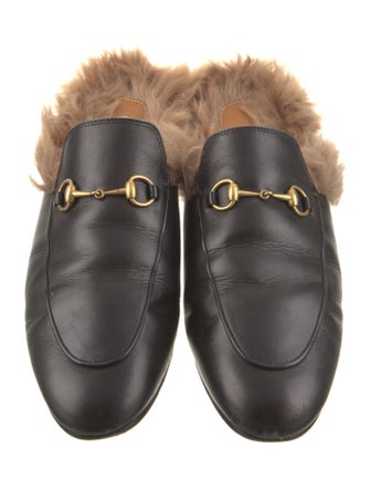Gucci Leather Mules