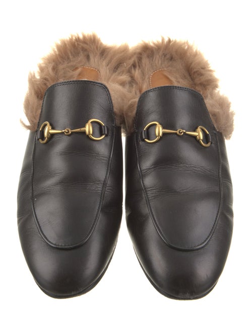 Gucci Leather Mules