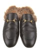 Gucci Leather Mules