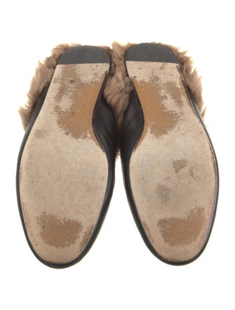 Gucci Leather Mules