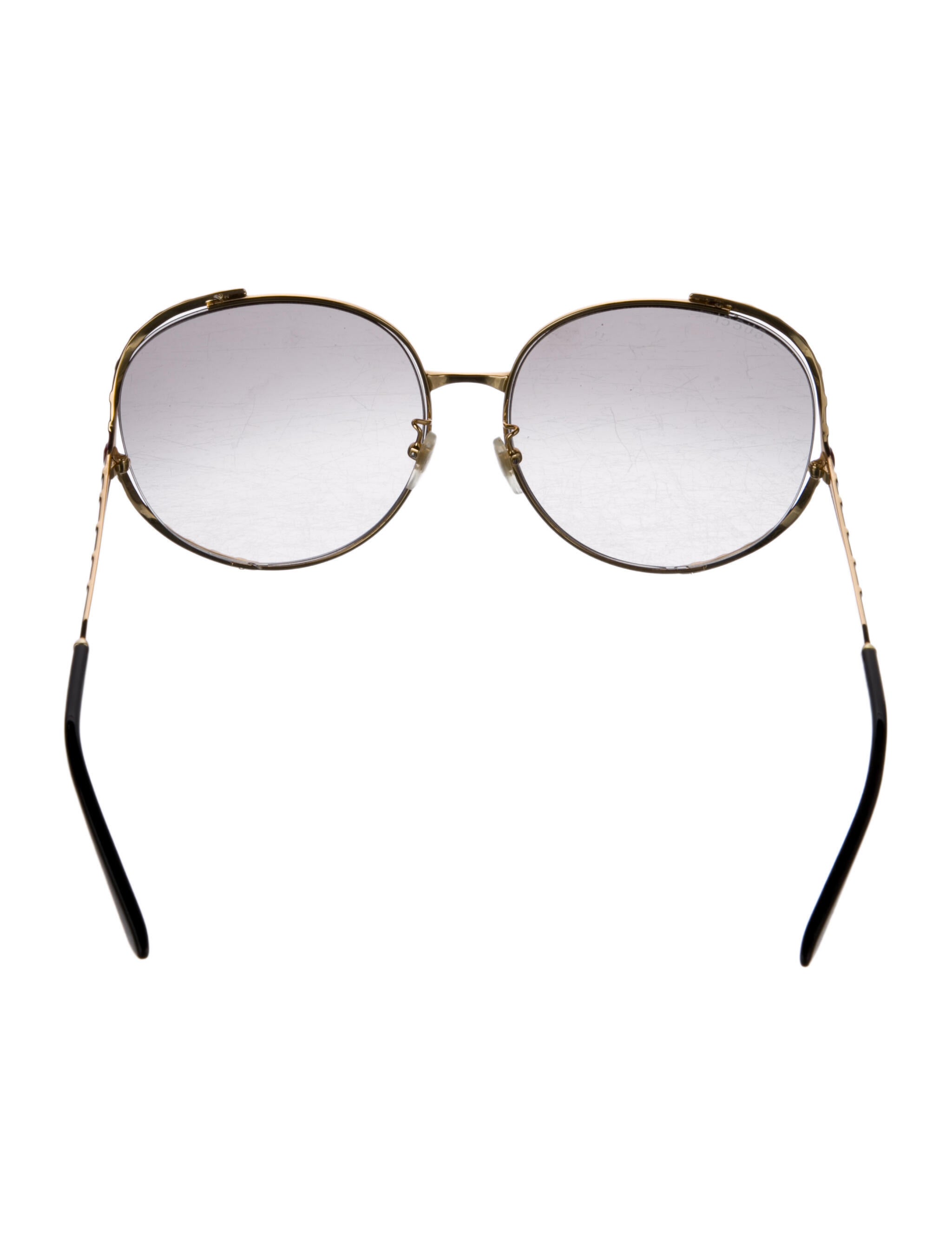 Gucci Interlocking G Logo Oversize Sunglasses