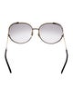 Gucci Interlocking G Logo Oversize Sunglasses