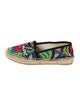 Gucci Canvas Floral Print Espadrilles