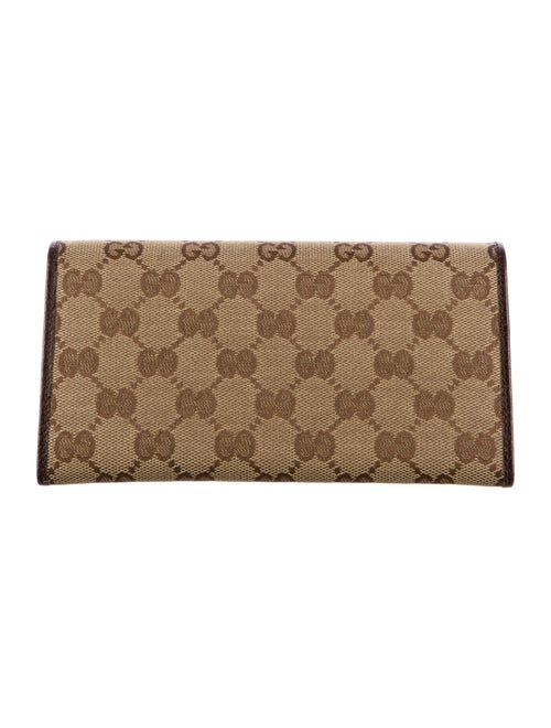 Gucci GG Canvas Canvas Continental Wallet
