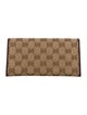 Gucci GG Canvas Canvas Continental Wallet
