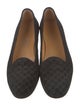 Gucci Microguccissima Pattern Suede Loafers
