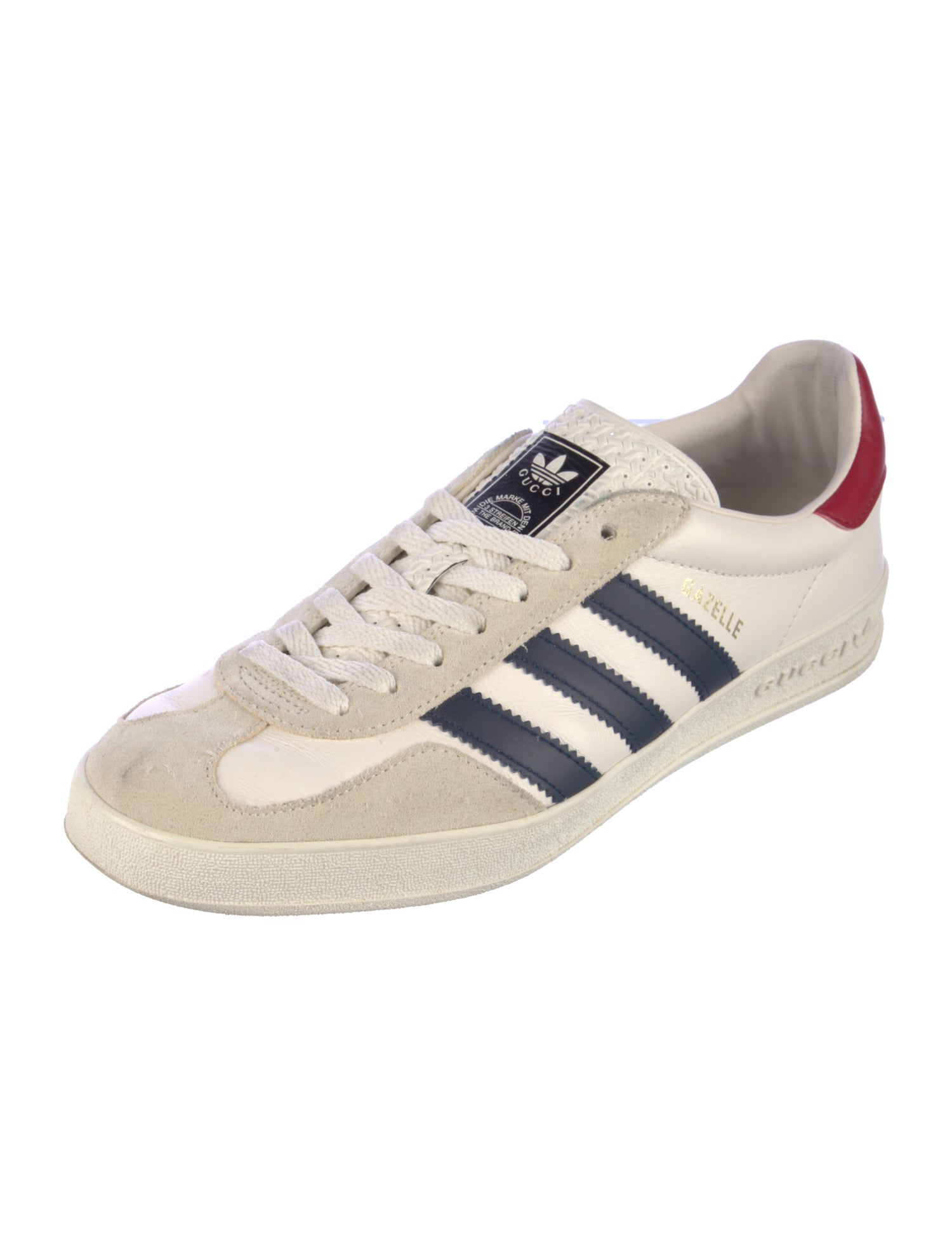 Gucci Leather Printed Sneakers