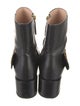 Gucci Interlocking G Logo Leather Boots