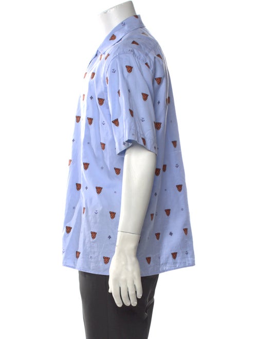 Gucci 2019 Tiger Head Accent Shirt