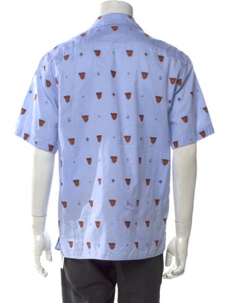 Gucci 2019 Tiger Head Accent Shirt