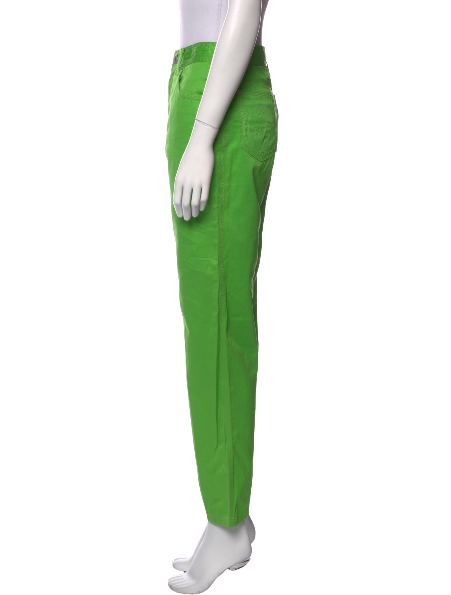 Gucci Vintage Straight Leg Pants