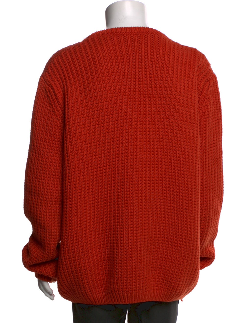 Gucci Pullover Orange Patch Pockets Long Sleeve - image 3