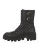 Gucci Leather Combat Boots