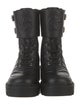 Gucci Leather Combat Boots