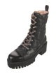 Gucci Leather Combat Boots