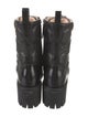 Gucci Leather Combat Boots