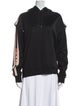 Gucci Signature Logo Mock Neck Hoodie