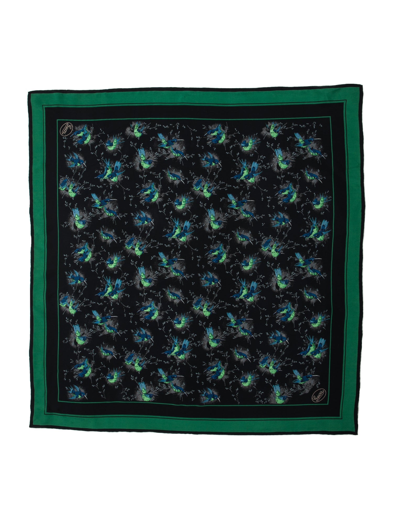 Gucci Silk Vintage Scarf