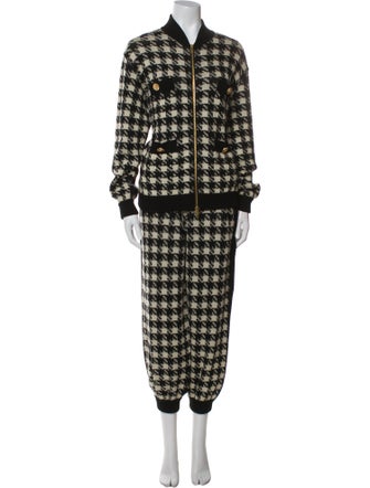 Gucci Cashmere Printed Pant Set
