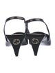 Gucci Interlocking G Logo Patent Leather Slingback Pumps