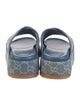 Gucci GG Denim Denim Slides
