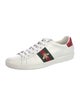 Gucci Web Accent Leather Sneakers