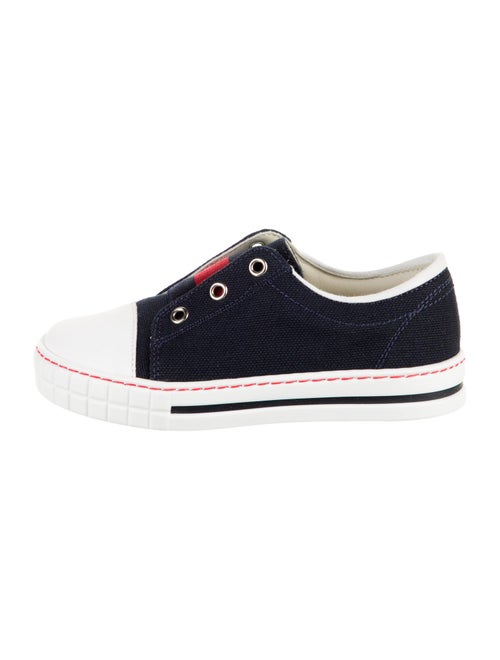 Gucci Canvas Slip On Sneakers