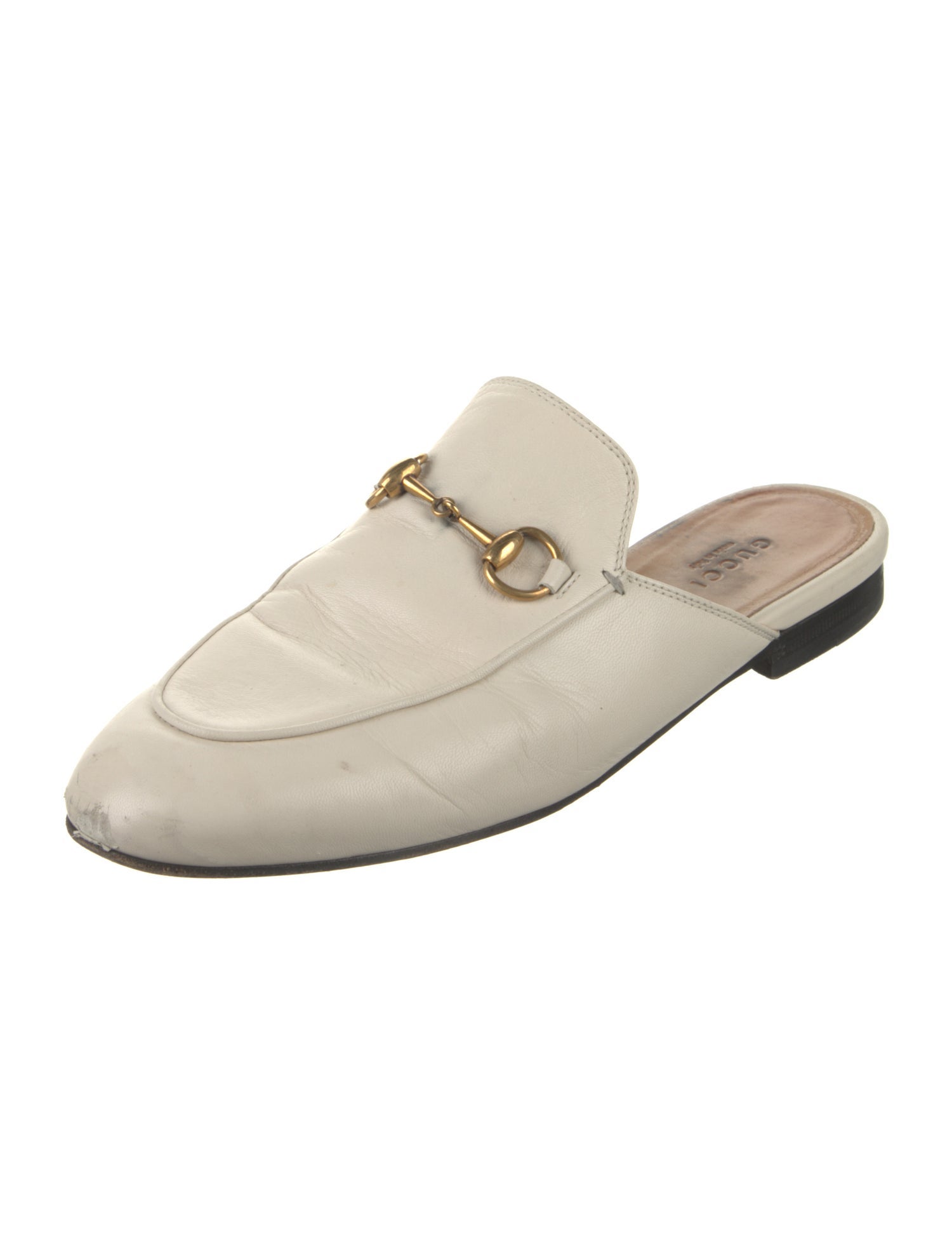 Gucci Princetown Horsebit Accent Mules