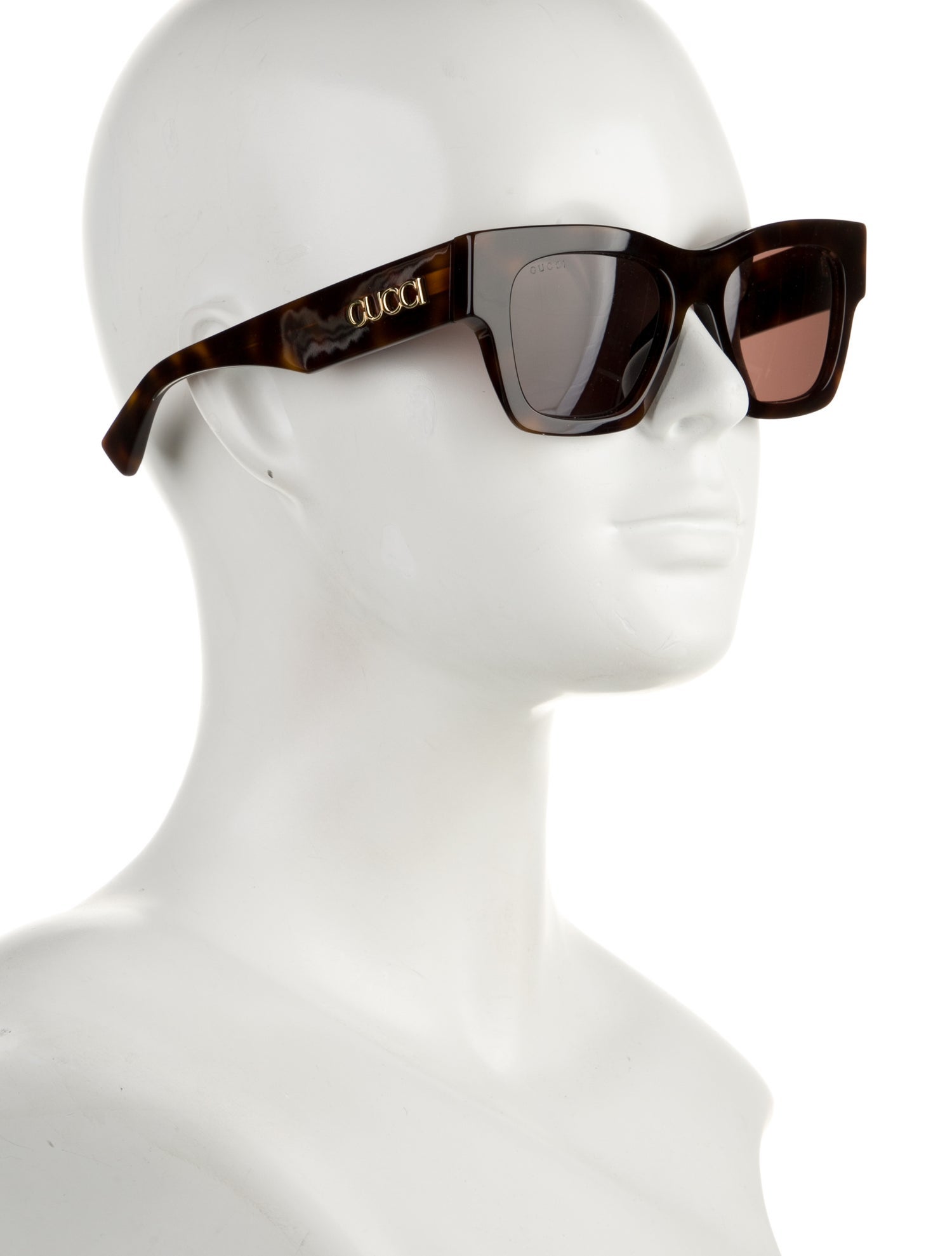 Gucci Interlocking G Logo Cat-Eye Sunglasses