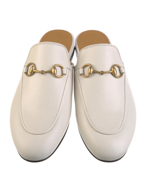 Gucci Horsebit Accent Leather Mules