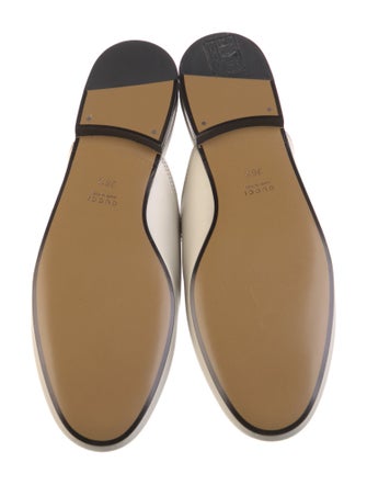 Gucci Horsebit Accent Leather Mules