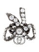 Gucci Crystal Bow Cocktail Ring