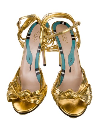 Gucci Leather Sandals