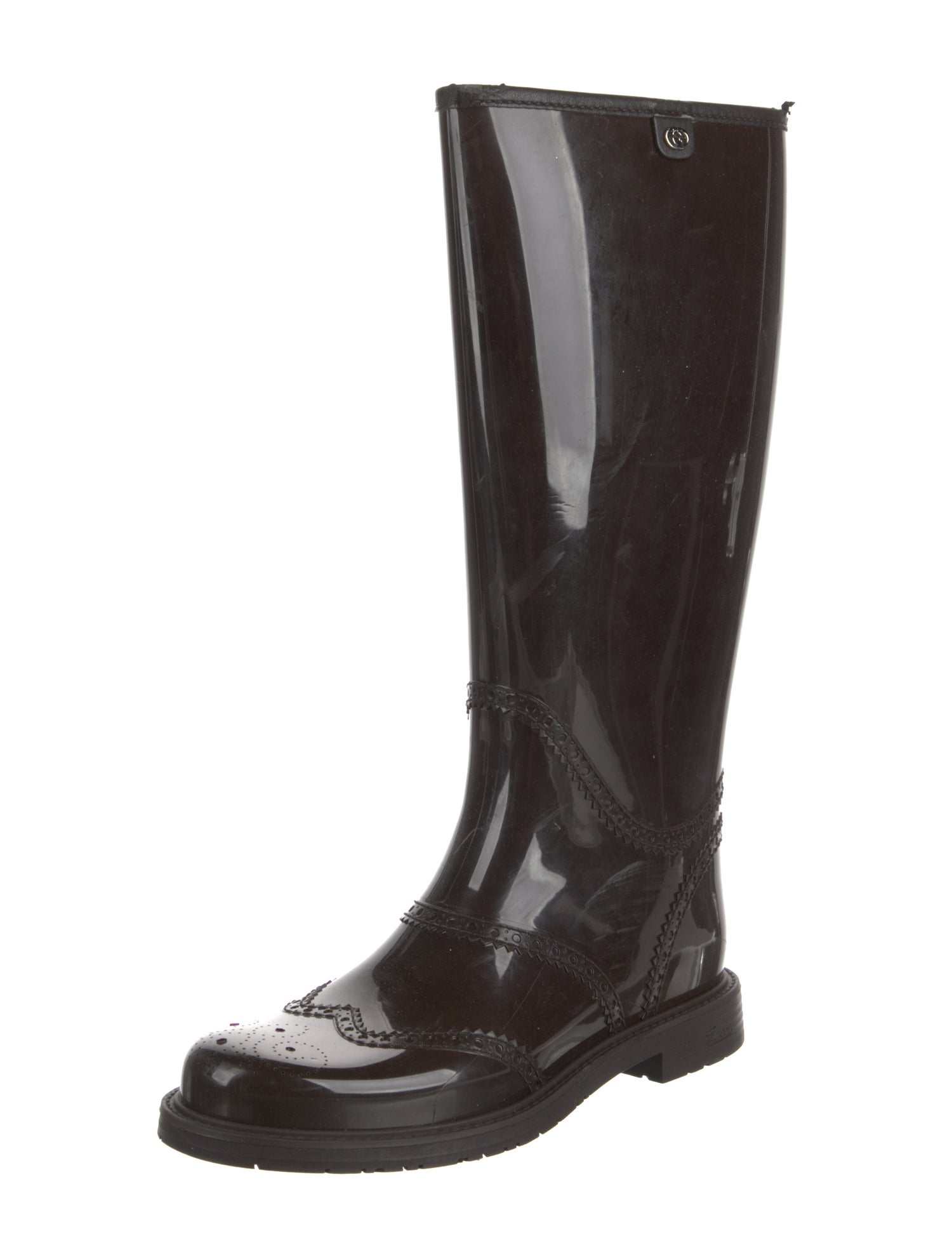 Gucci Rubber Rain Boots