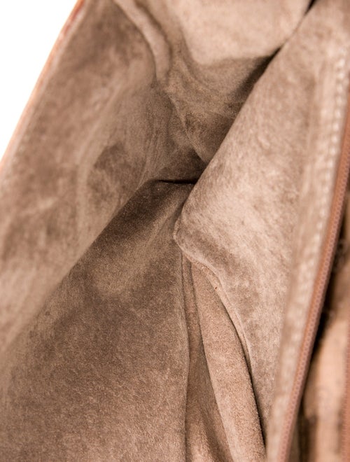 Gucci Ostrich Crossbody Bag