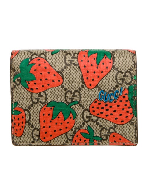 Gucci GG Supreme Compact Wallet