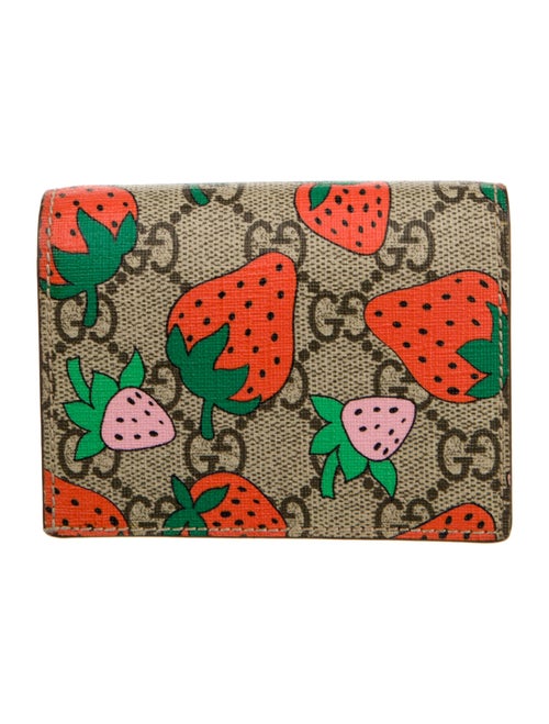Gucci GG Supreme Compact Wallet