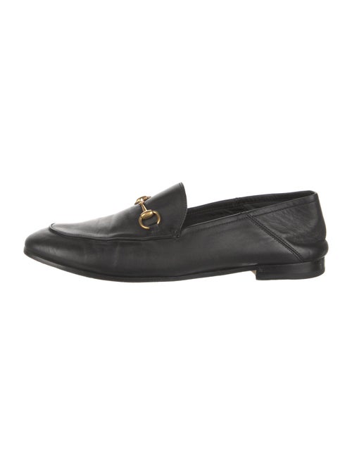 Gucci Horsebit Accent Leather Loafers