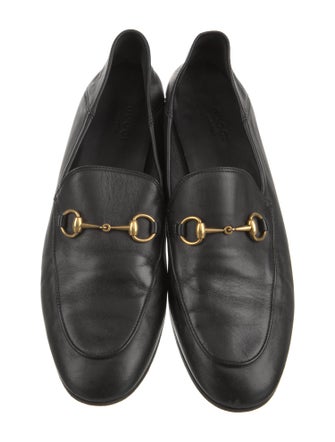 Gucci Horsebit Accent Leather Loafers