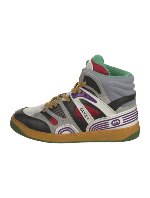 Gucci Interlocking G Logo Leather Sneakers